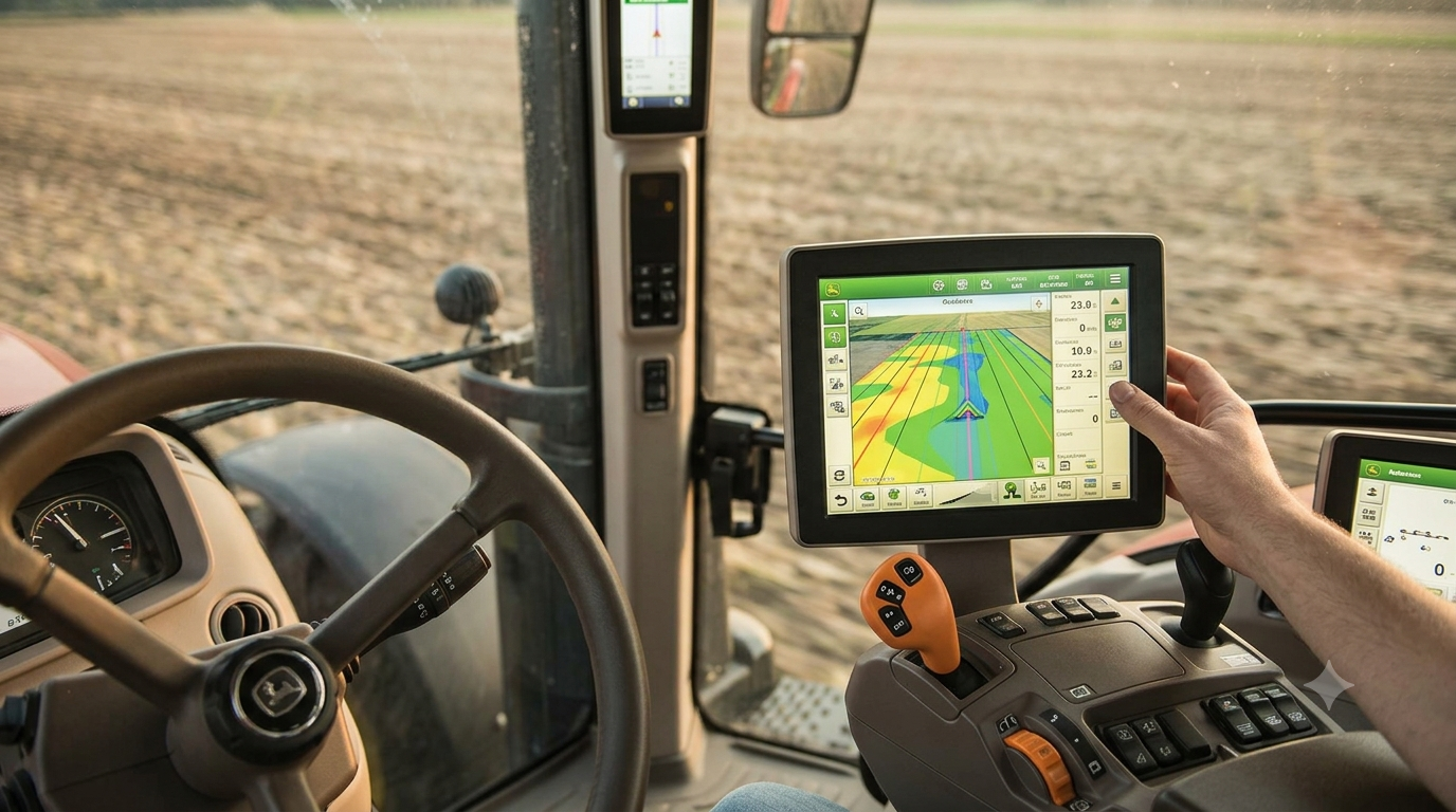 Operação de GPS e Piloto Automático